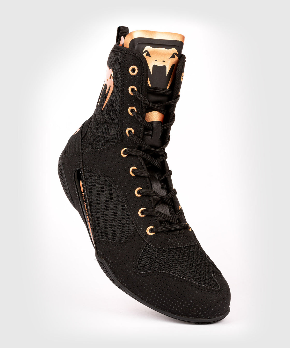 Elite Boxschuhe - Negro/Bronce