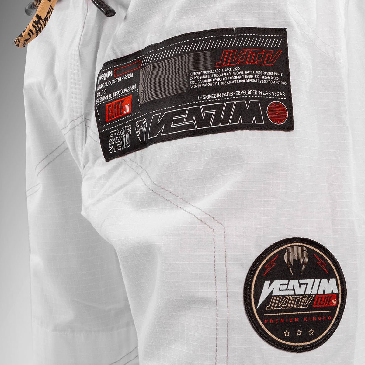Venum Elite 3.0 BJJ Kimono - Weiß