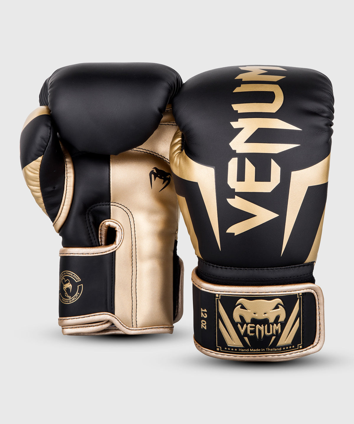 Guantes de Boxeo Venum Elite  - Negro/Oro