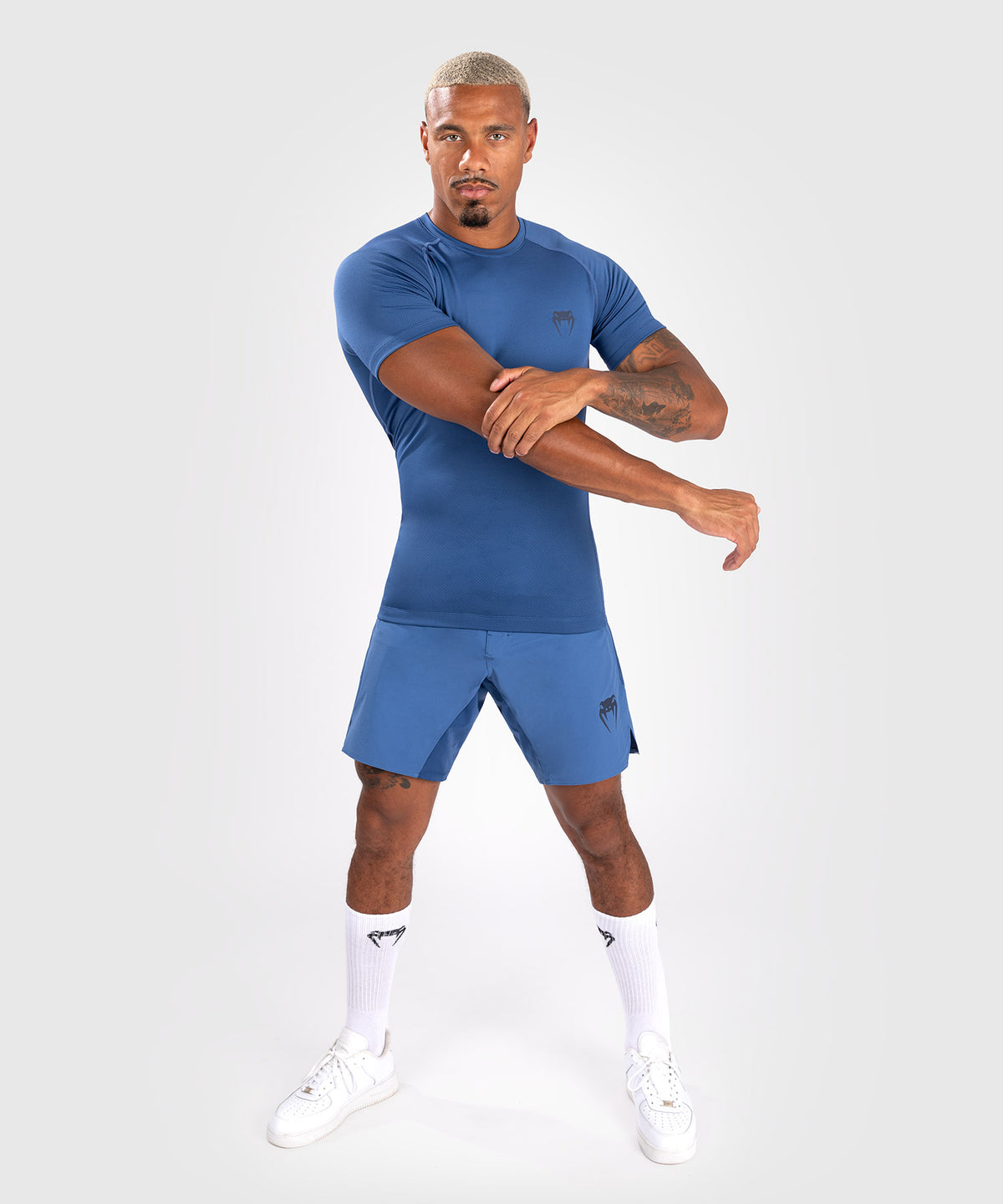 Venum Contender Rashguard a maniche corte - Blu