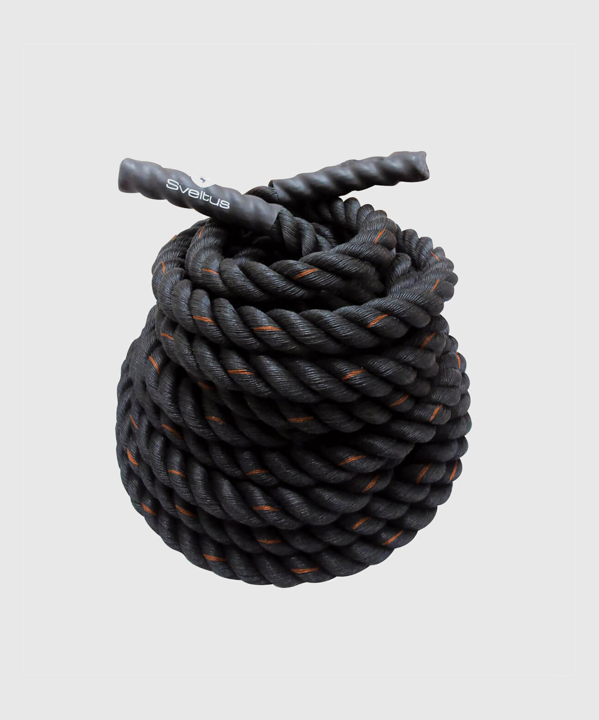 Sveltus Battle Rope 15m - Schwarz/Orange
