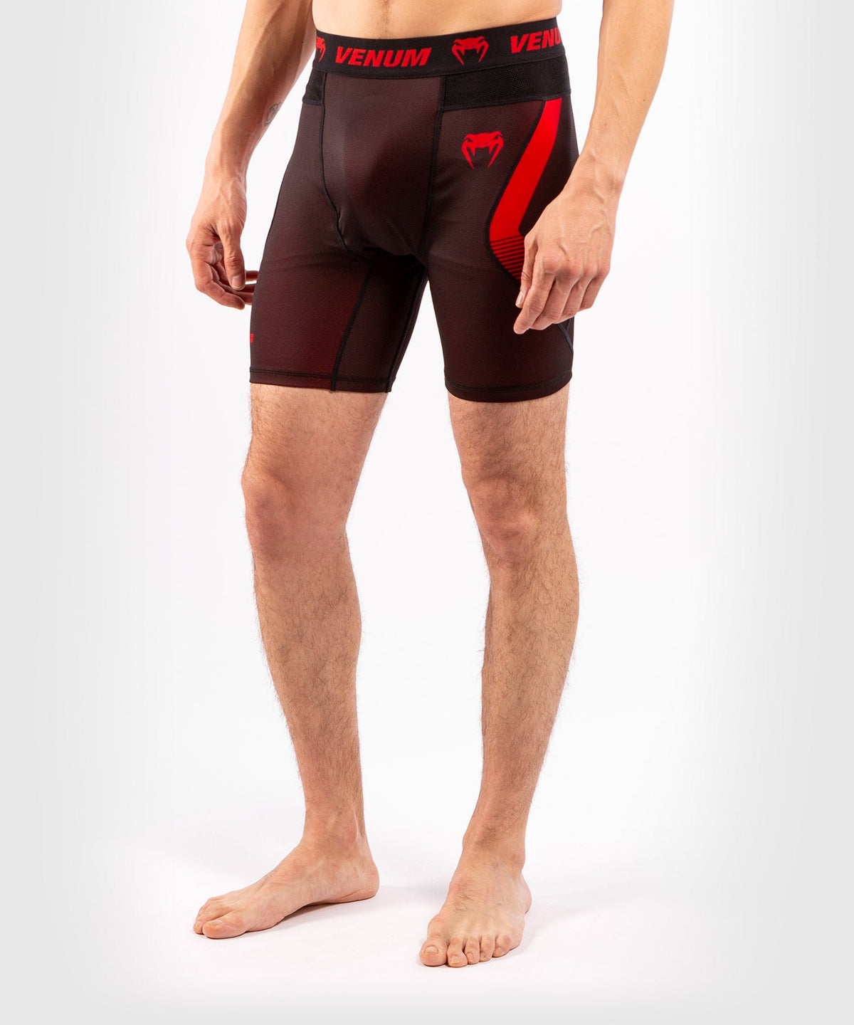 Short de compression Venum NoGi 3.0 - Noir/Rouge