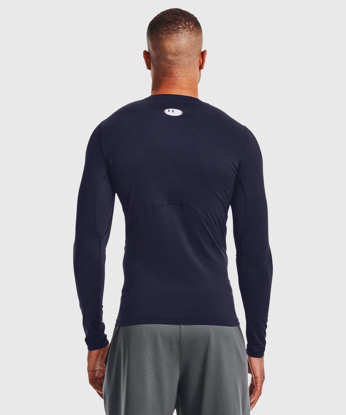 T-Shirt Manches Longues Under Armour Heatgear® Armour - Bleu Marine