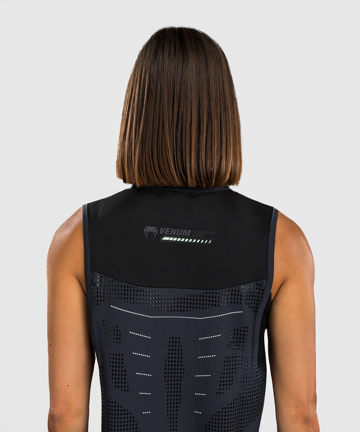 Venum Technical 3.0 Camiseta Sin Mangas Dry Tech para Mujeres - Storm Grey