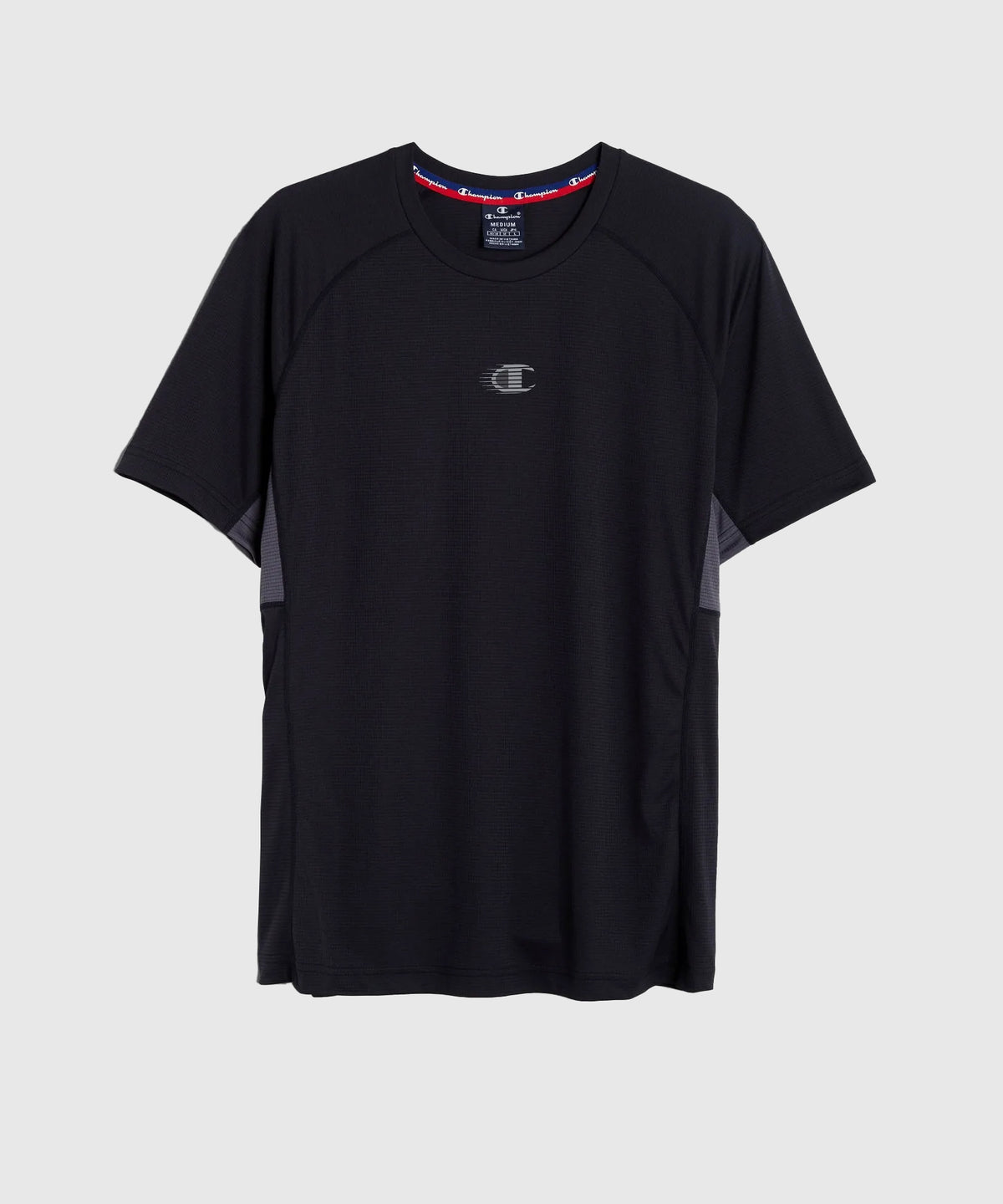 Champion Sportif T-Shirt – Schwarz/Grau