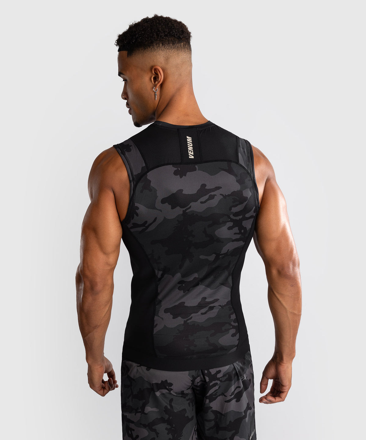 Rashguard sans Manches Venum G-Fit Air pour Hommes - Camo Urban