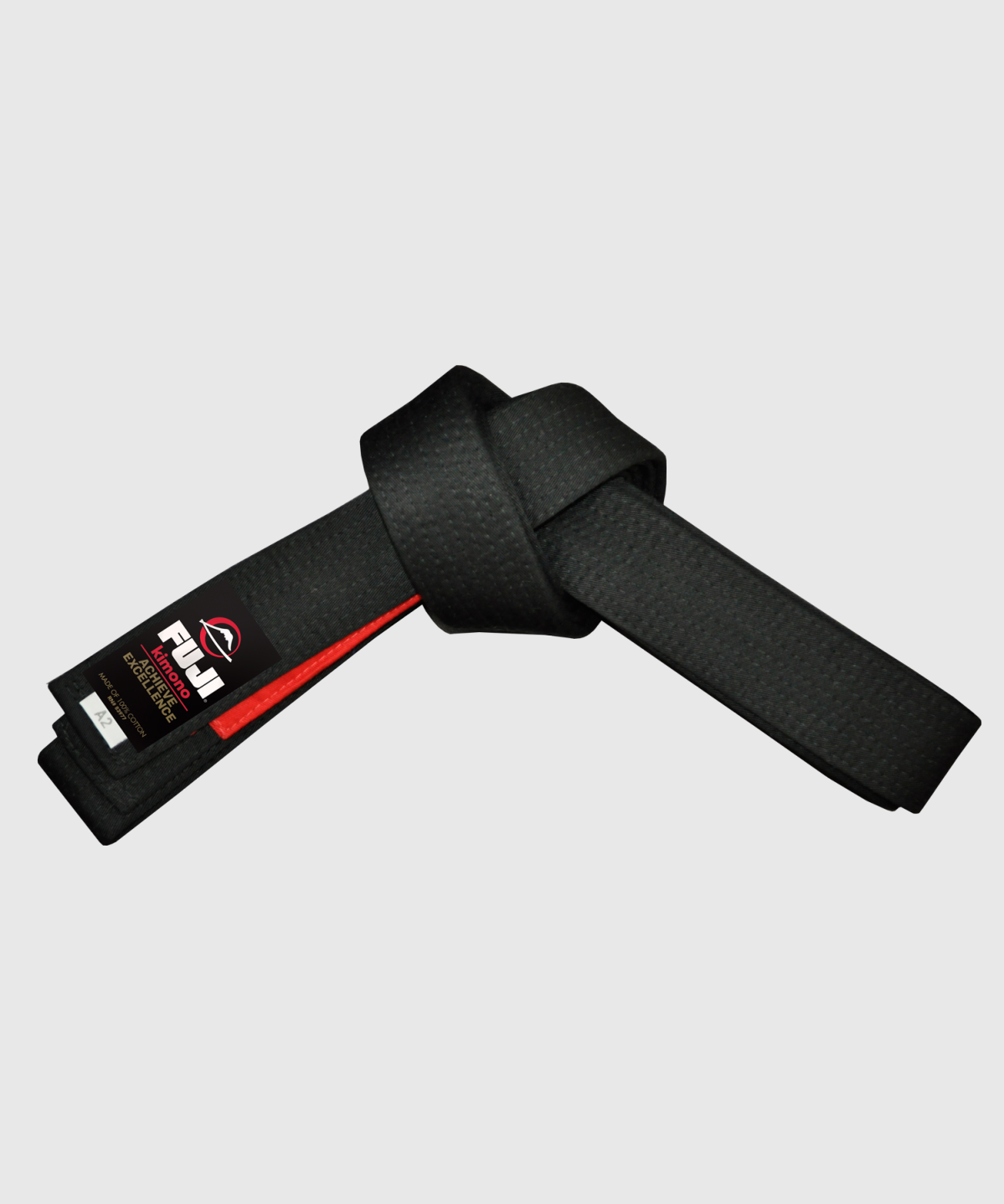 Fuji Sports Cinturón de BJJ - Negro