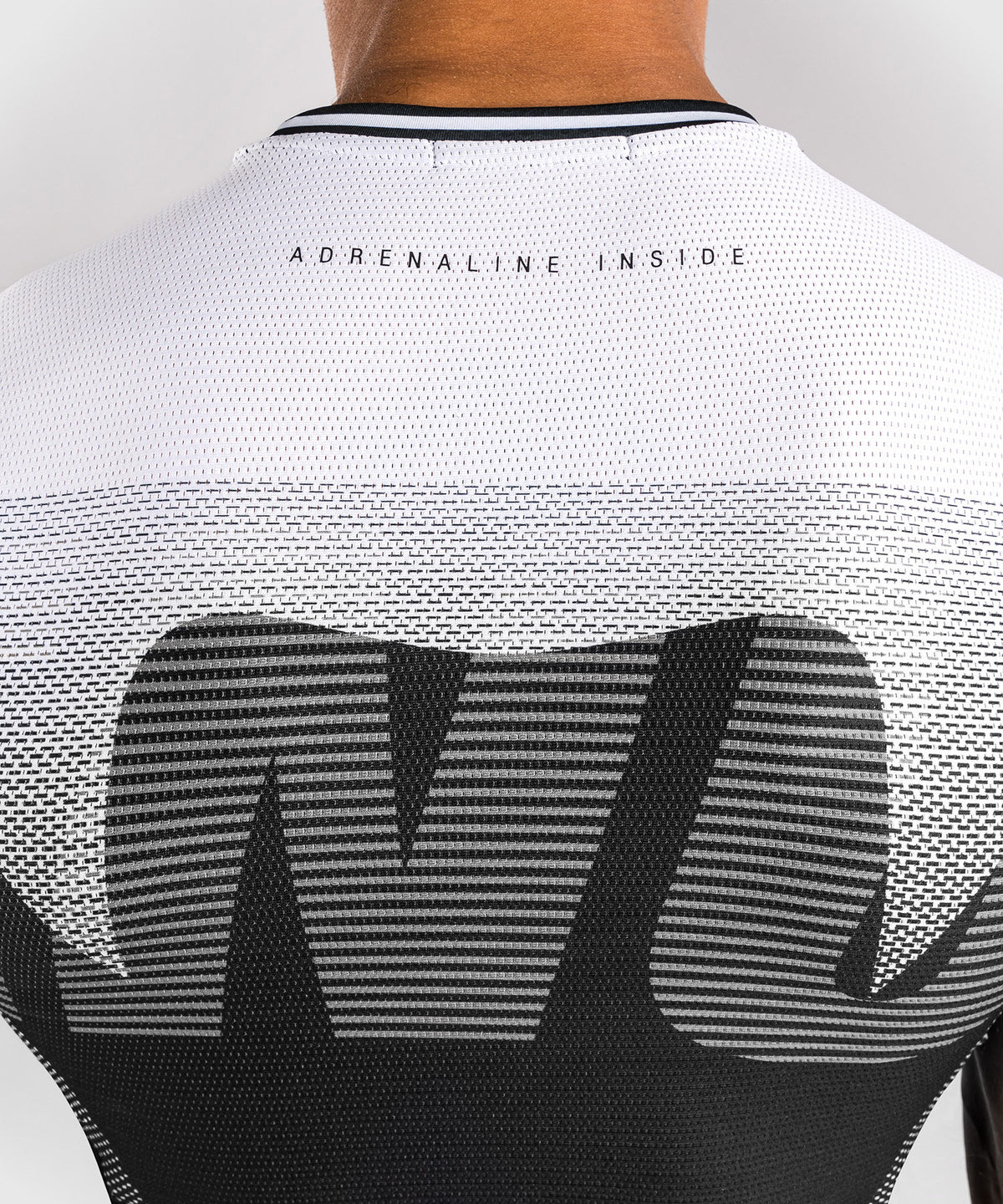 Venum Adrenaline Ärmelloses Rashguard – Schwarz/Silbergrau