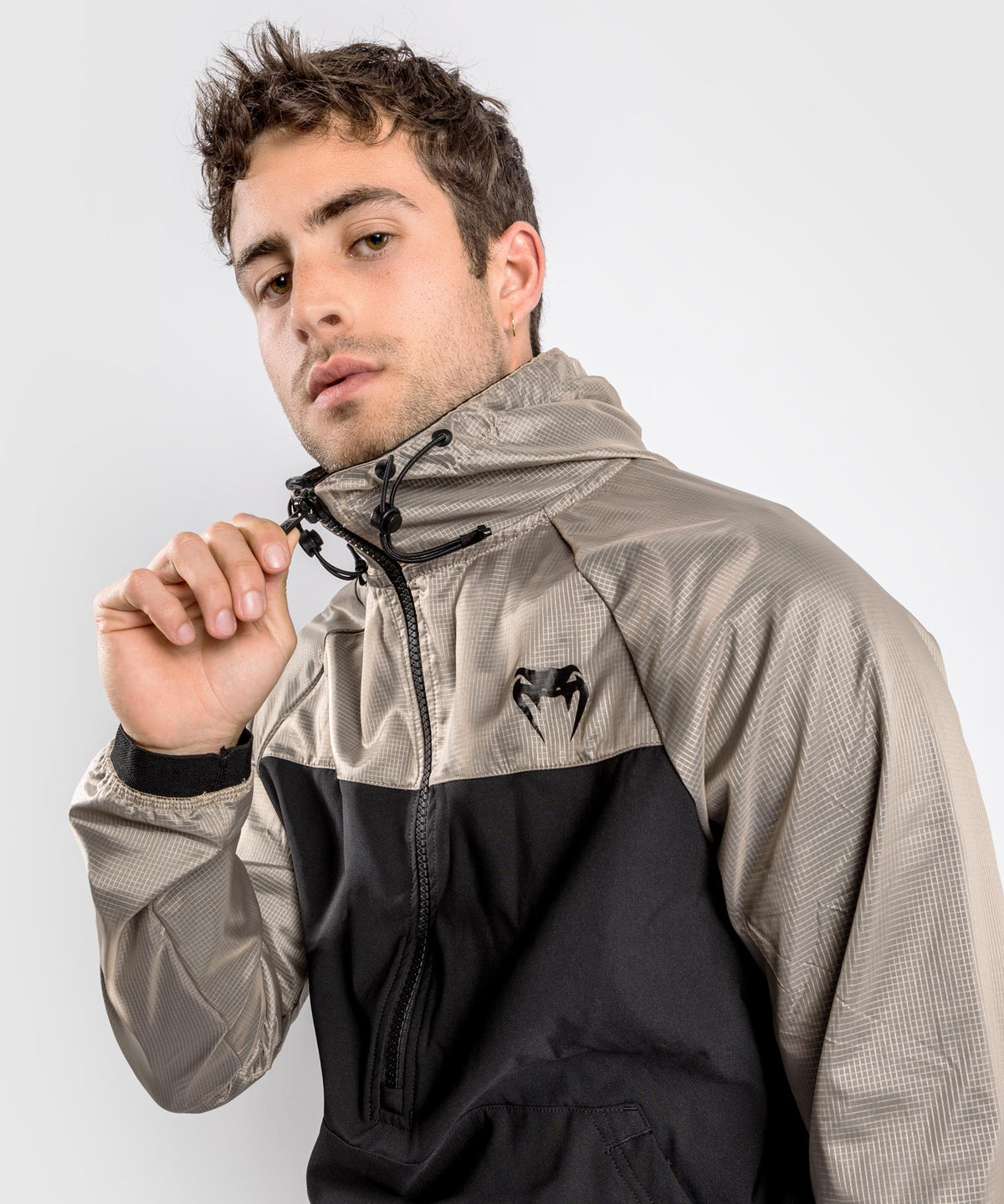 Venum Laser XT Hoodie - Scwharz/Sand