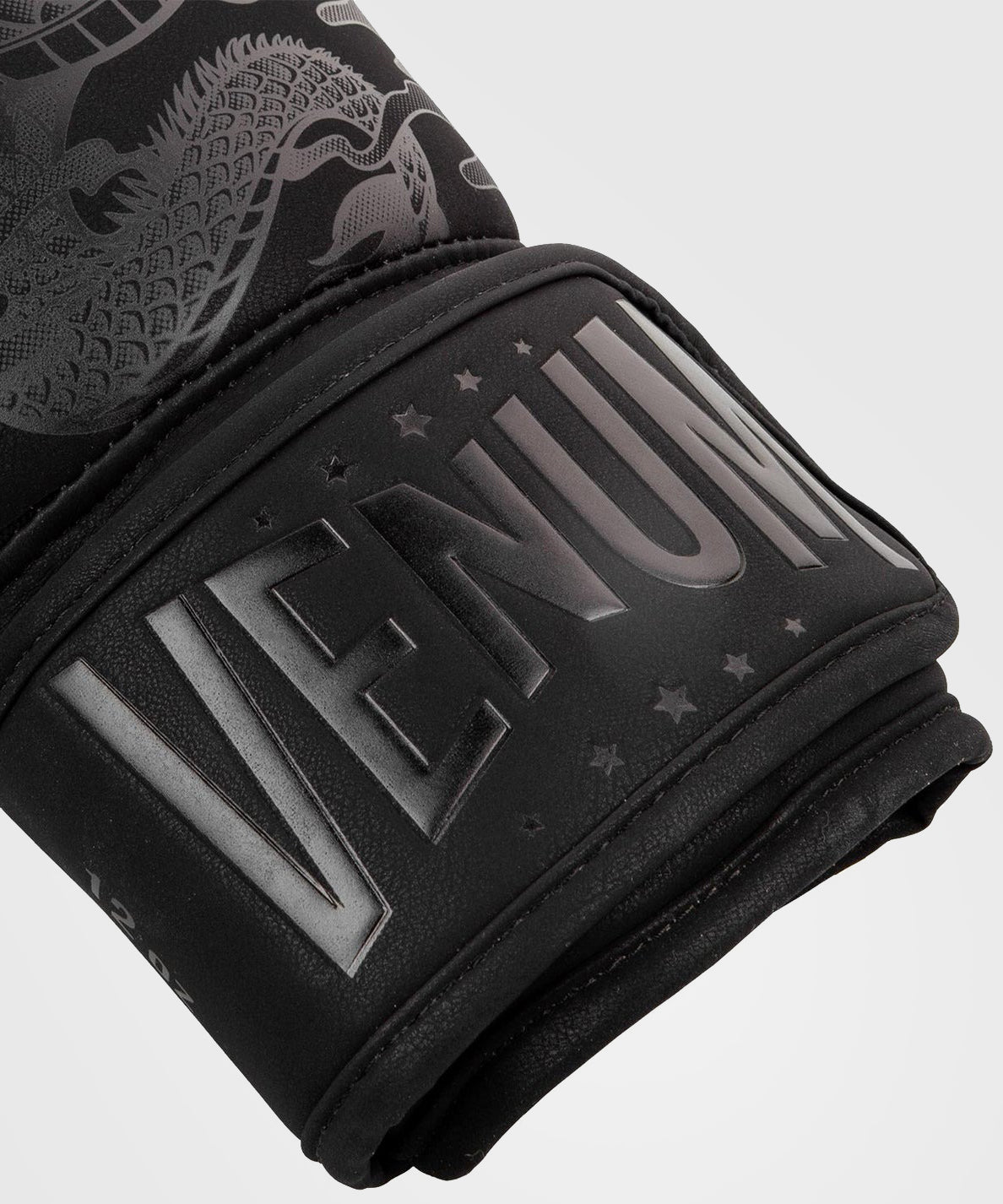 Venum Impact Dragon's Flight Boxing Gloves - Black/Black