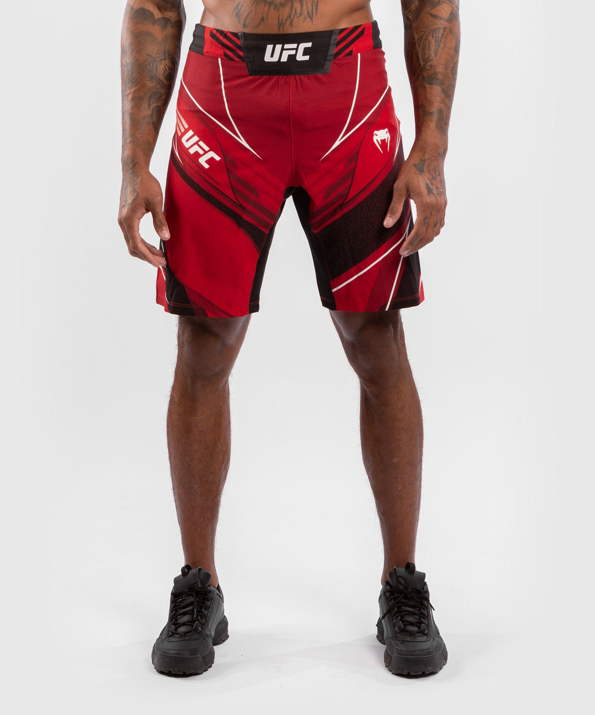 UFC Herren Fightshorts Venum Authentic Fight Night - Long Cut - Rot