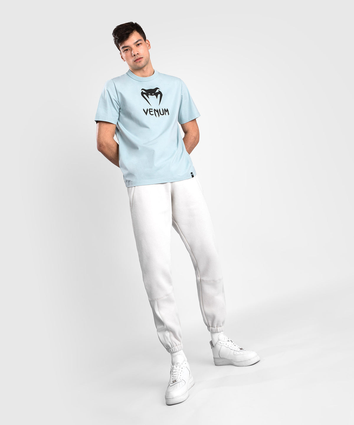 Venum Classic T-Shirt - Blau Hell/Schwarz