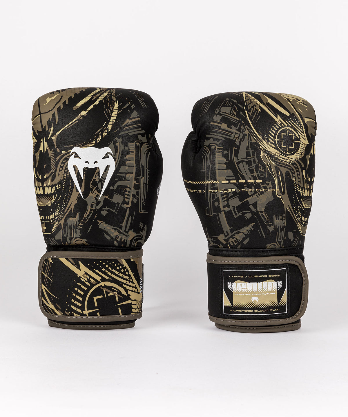 Gants de Boxe Venum Impact Invader - Noir/Sable