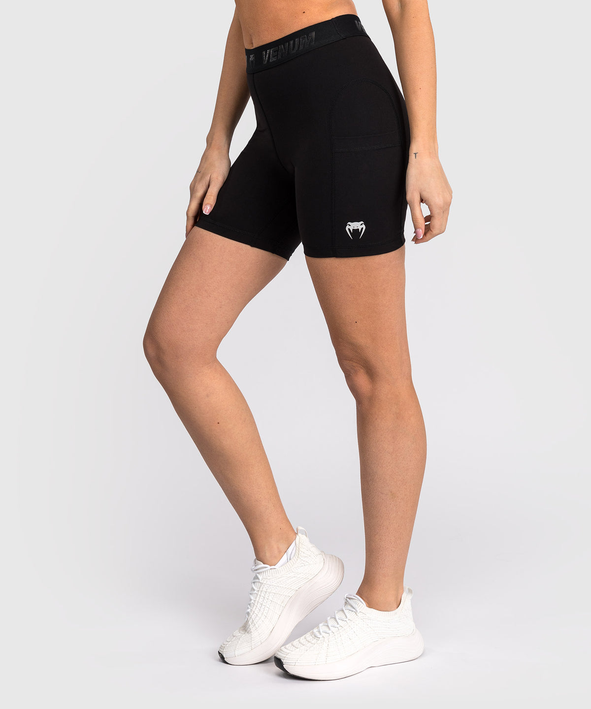 Short de compression long pour Femmes Venum Elevate - Noir