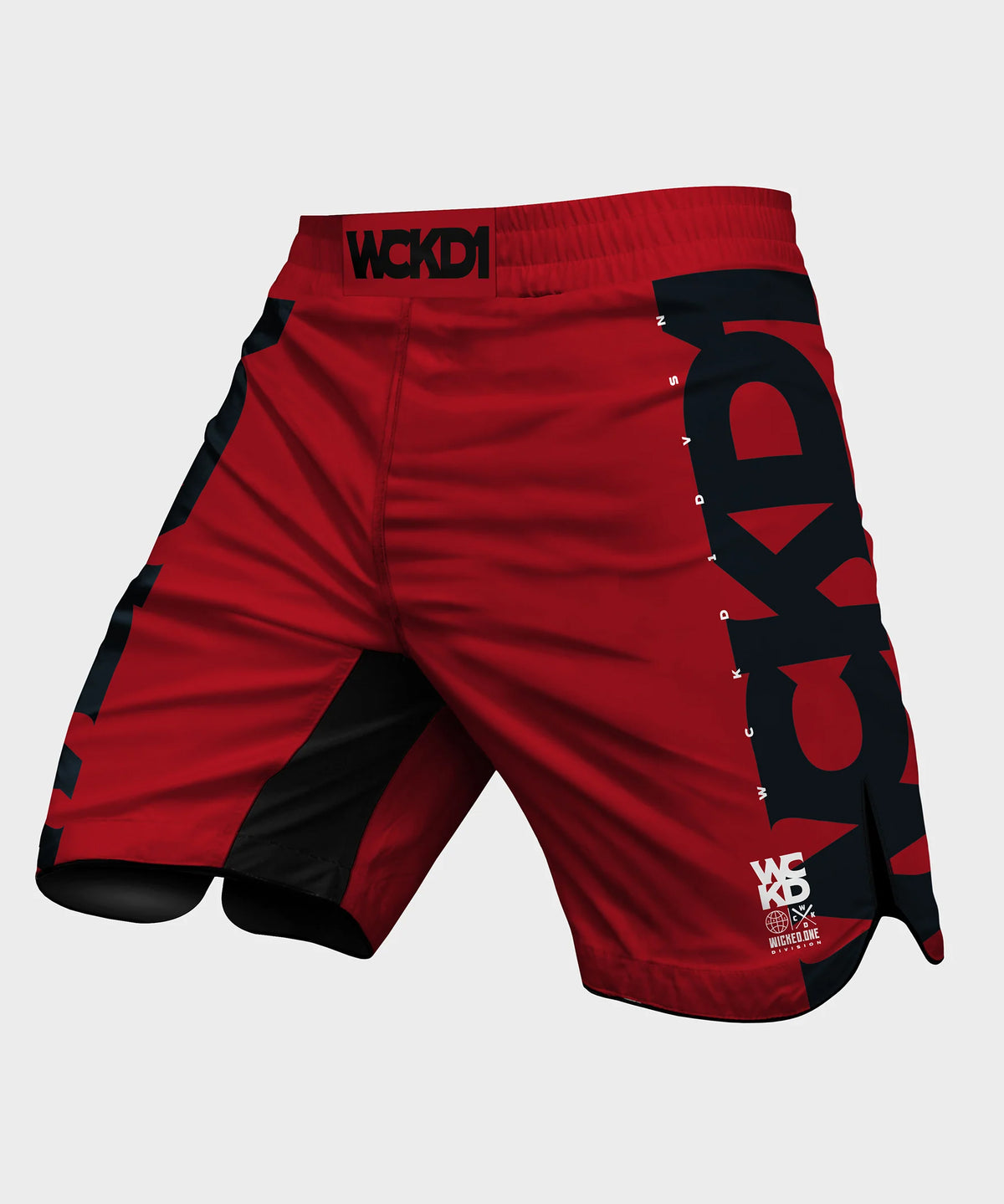 Short de MMA Wicked One Eager Wckd - Rouge