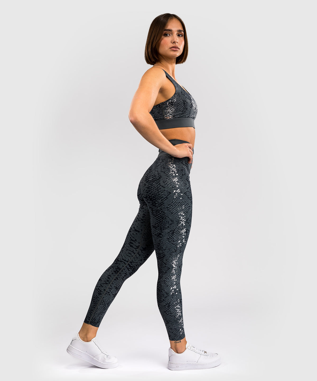 Leggings longs pour Femmes Venum Amazonia - Gris foncé