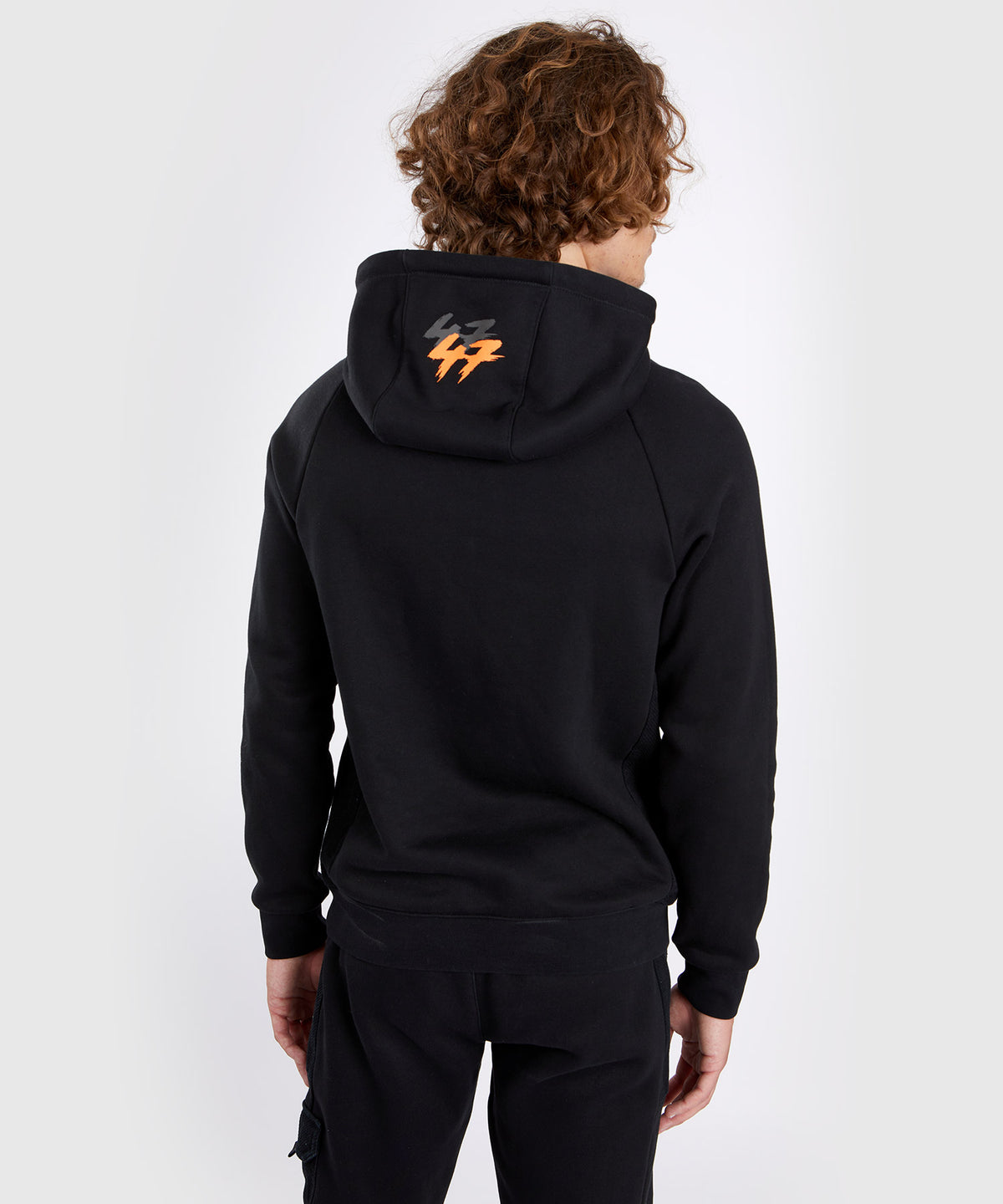 Venum S47 Felpa con Cappuccio - Nero/Arancione