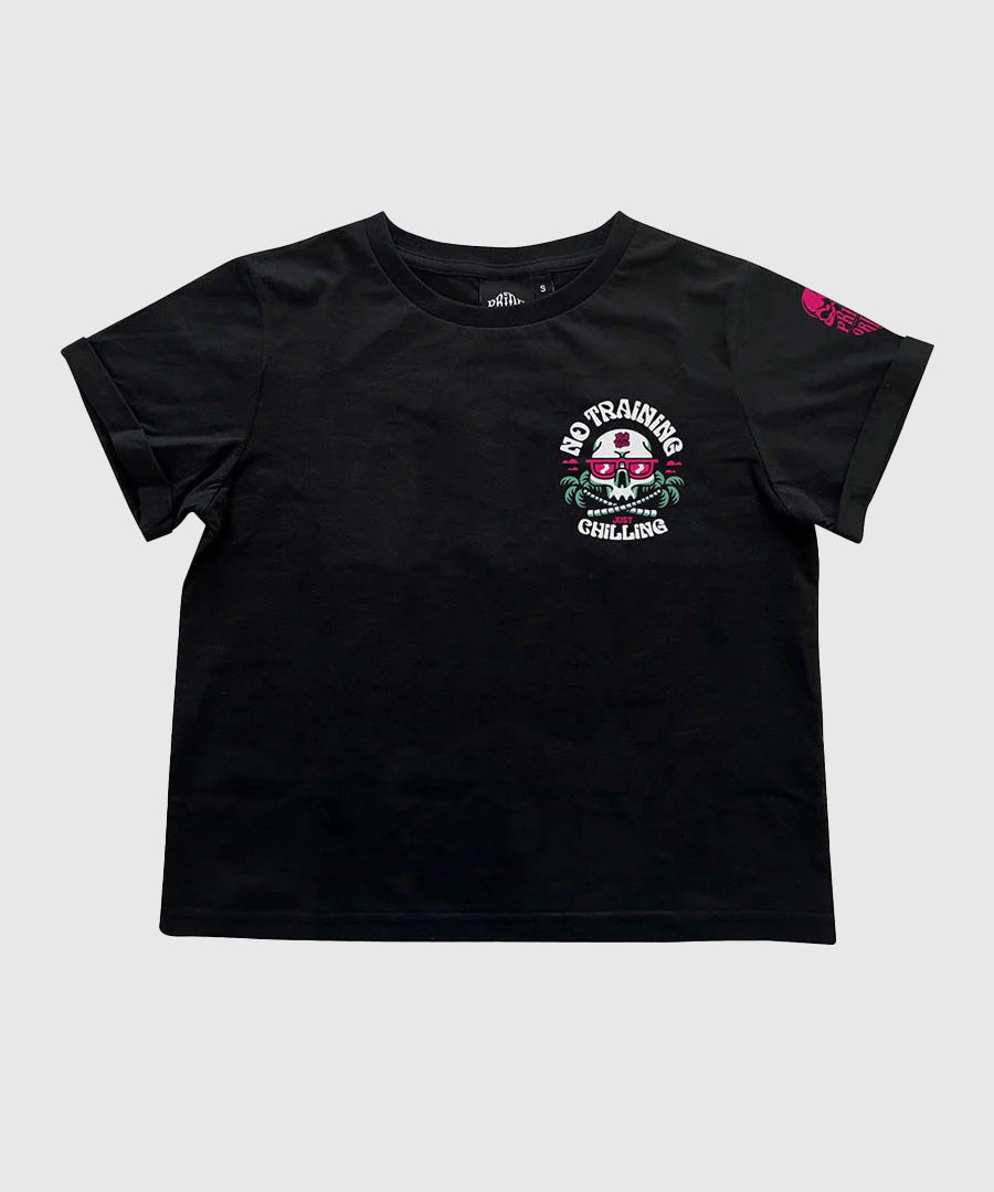 Pride Or Die No Training Training T-shirt - Black