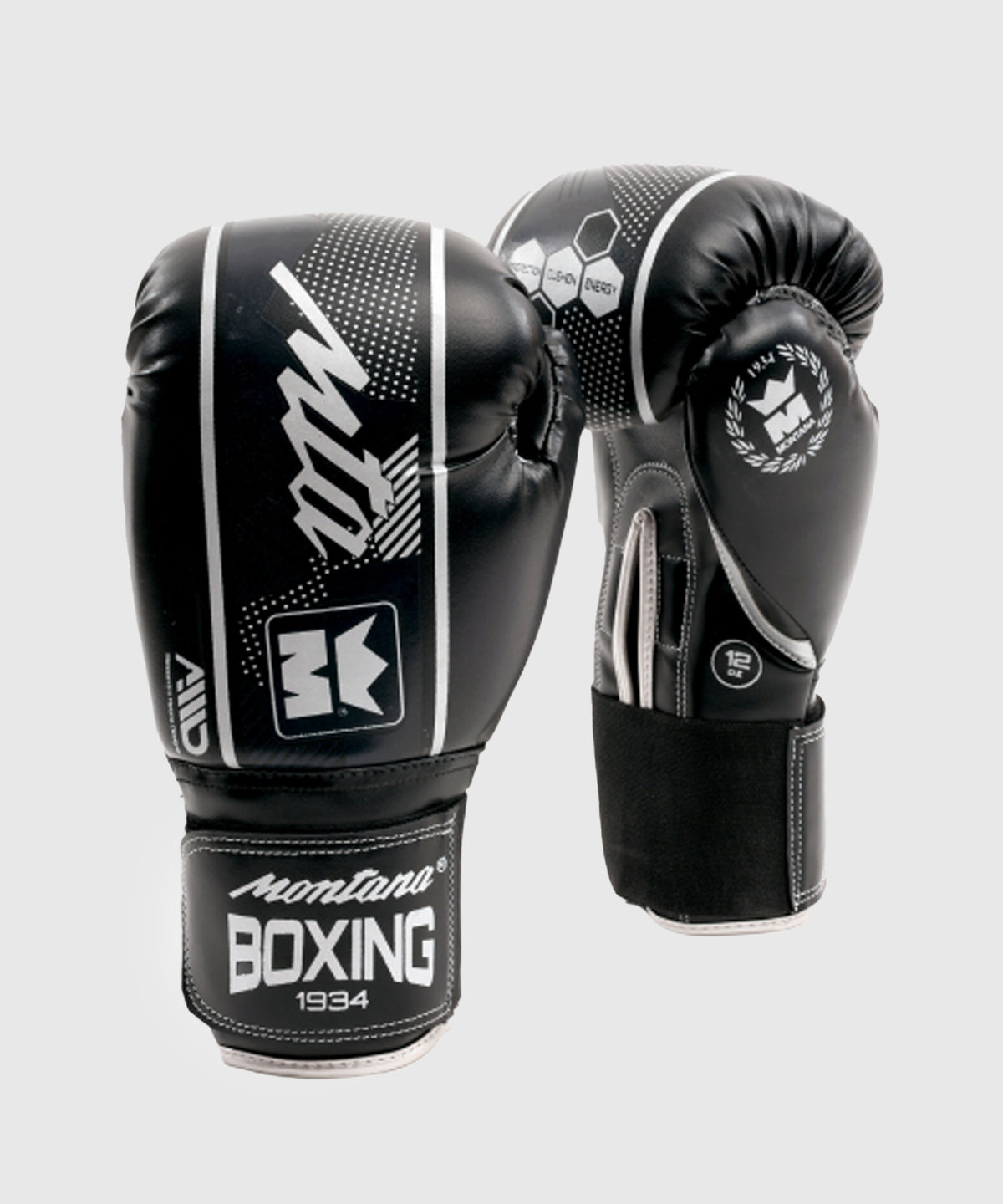 Montana Hawk Initiation Multiboxes Boxing Gloves - Black