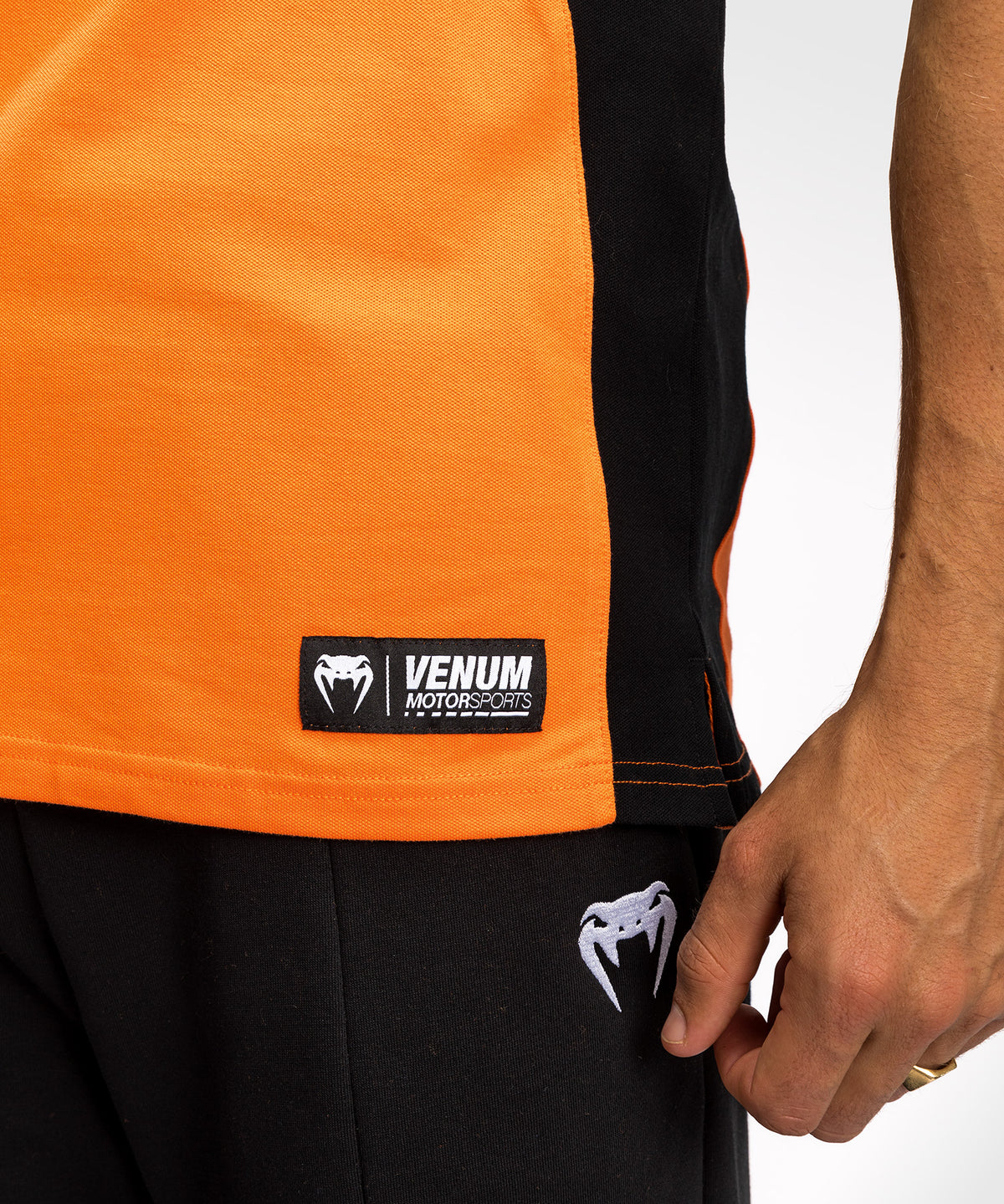 Venum Motorsport Polo de Algodón - Mandarina