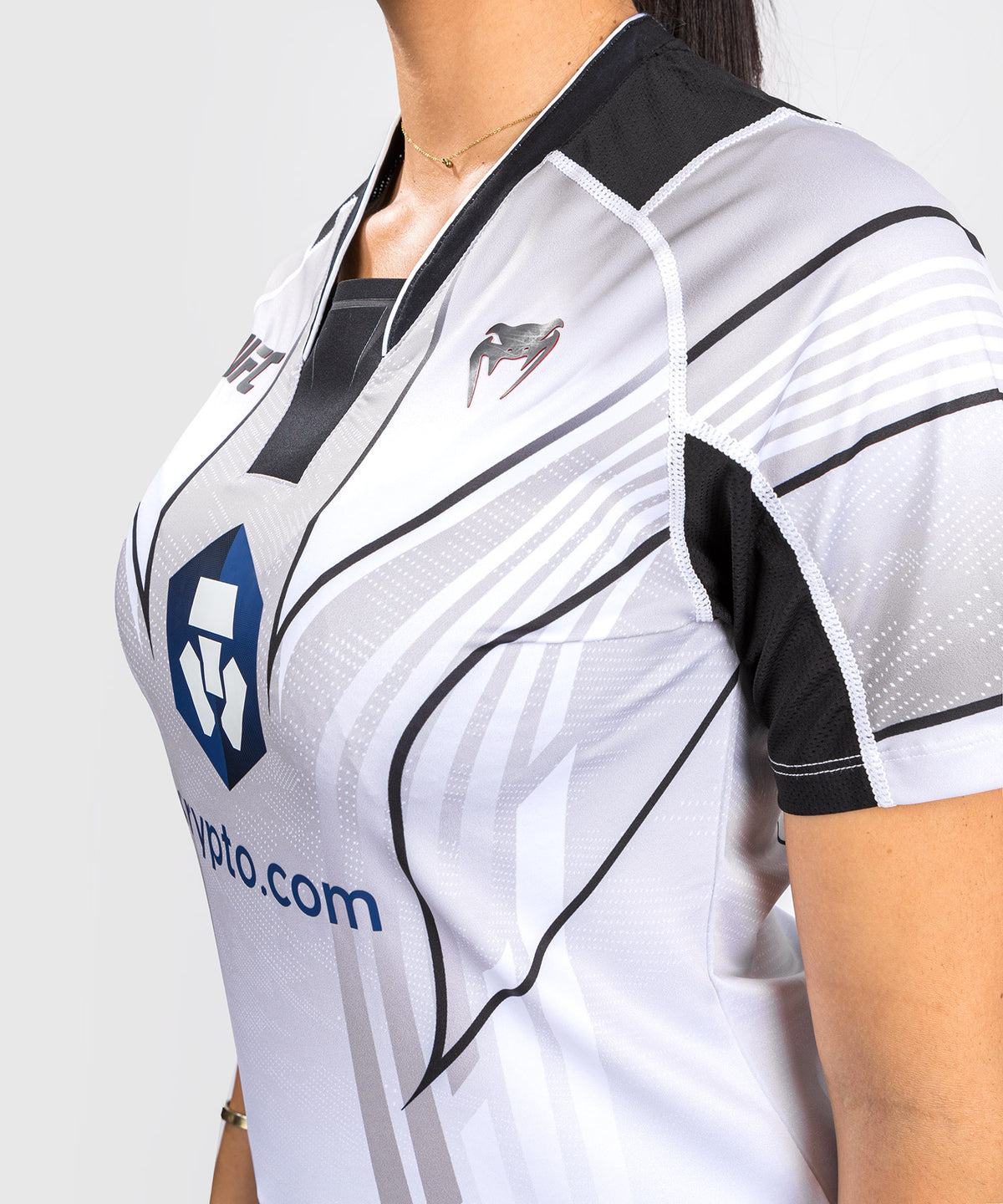 T-shirt Technique Femme UFC Venum Authentic Fight Night 2.0 - Blanc