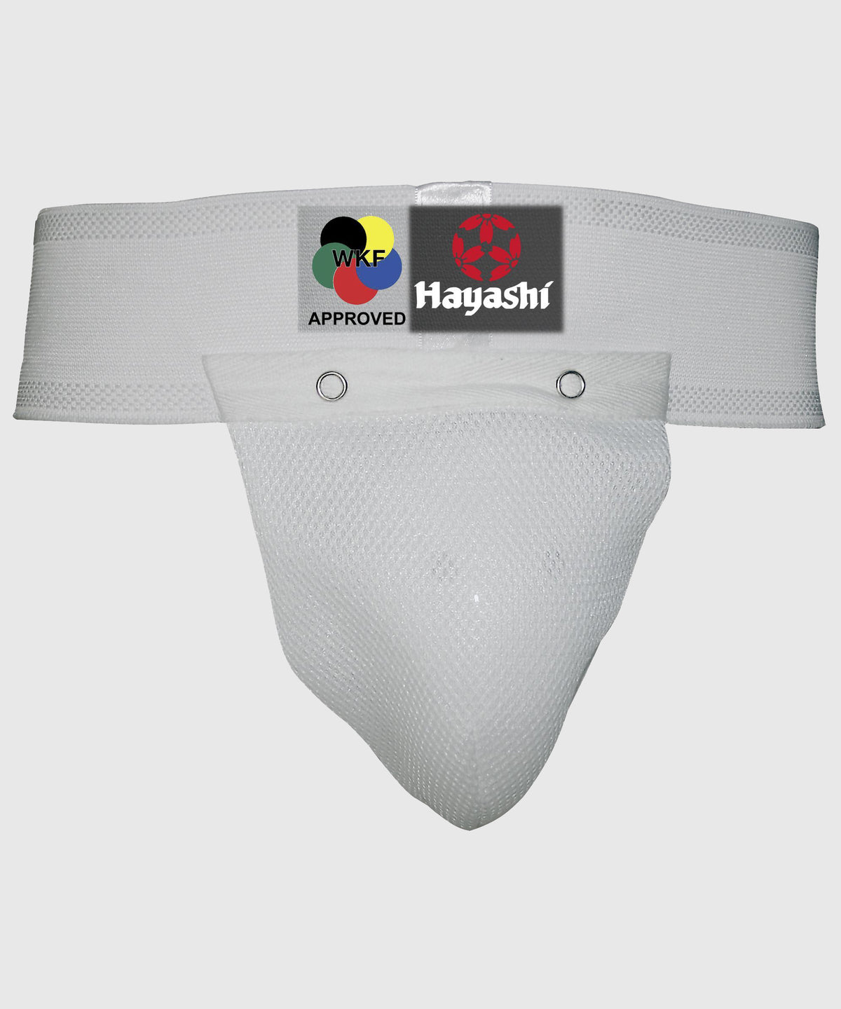 Hayashi Approuvée WKF Coquilla de Protección Hombre – Blanco