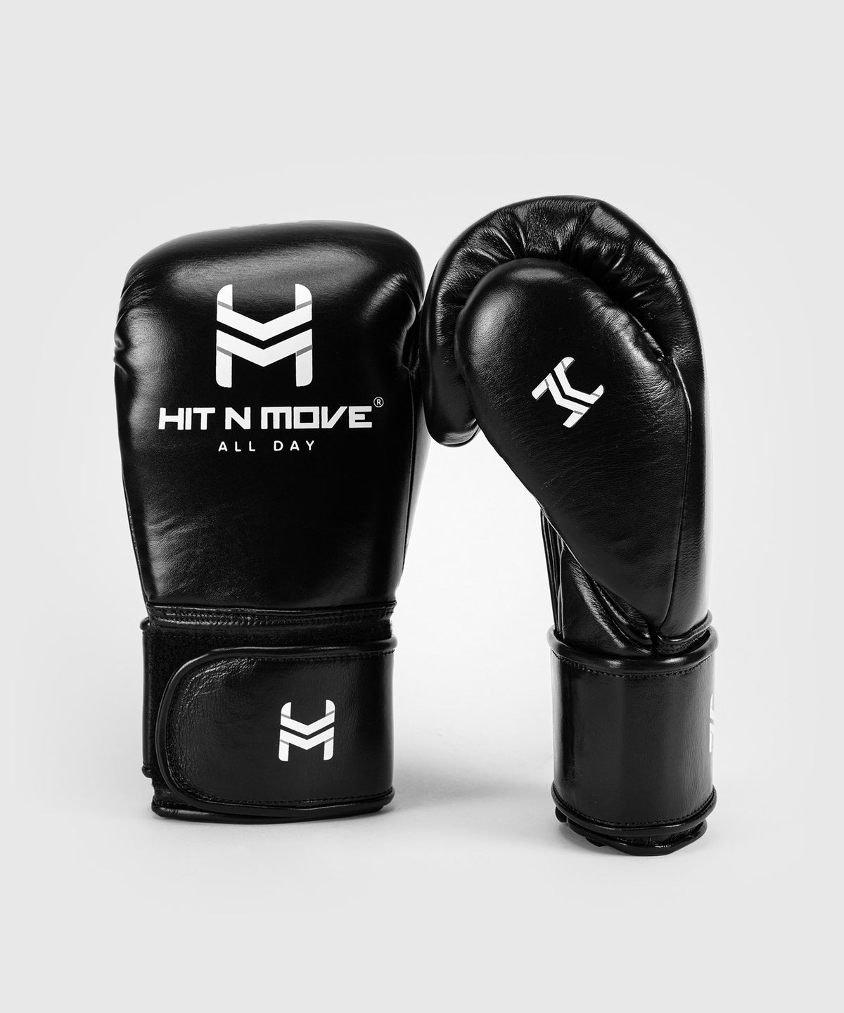 Hit N Move All Day® Pro Guantes de Boxeo - Negro