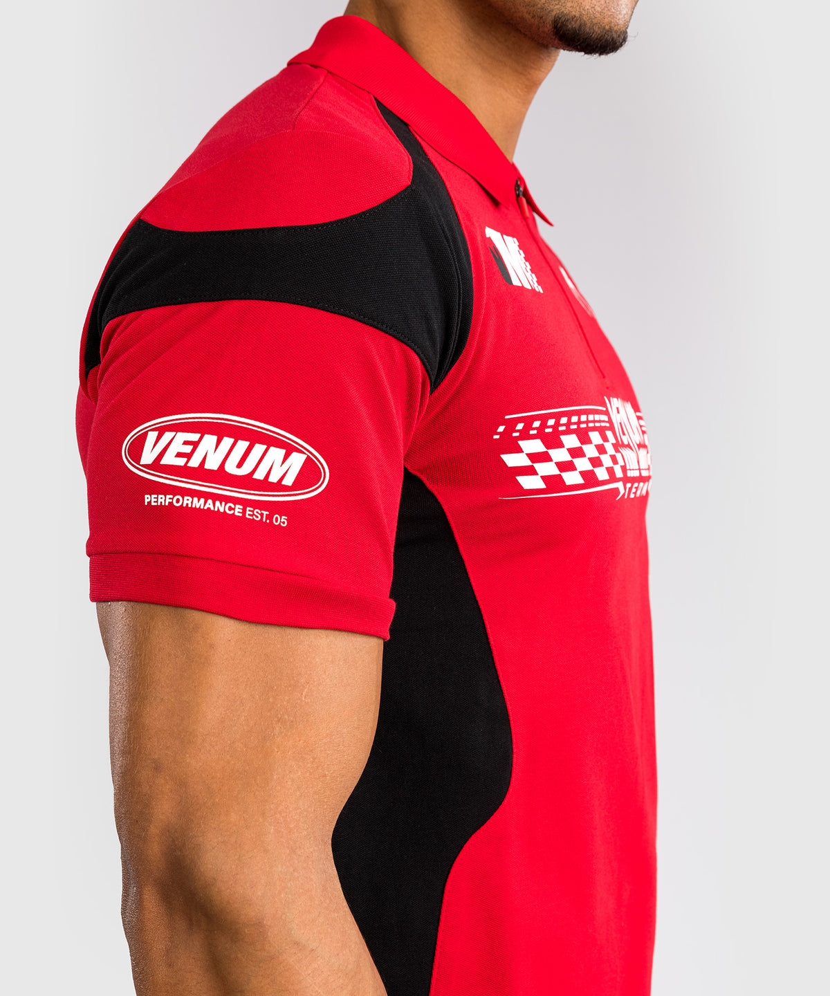 Venum Motorsport Baumwoll-Polo - Rennrot