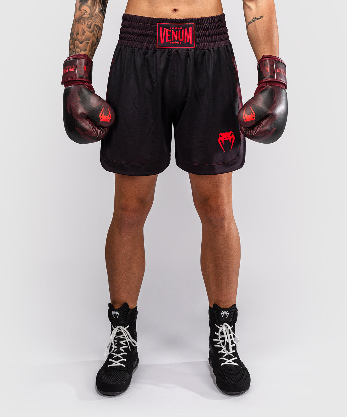 Venum Spectre Boxing Shorts - Black/Red