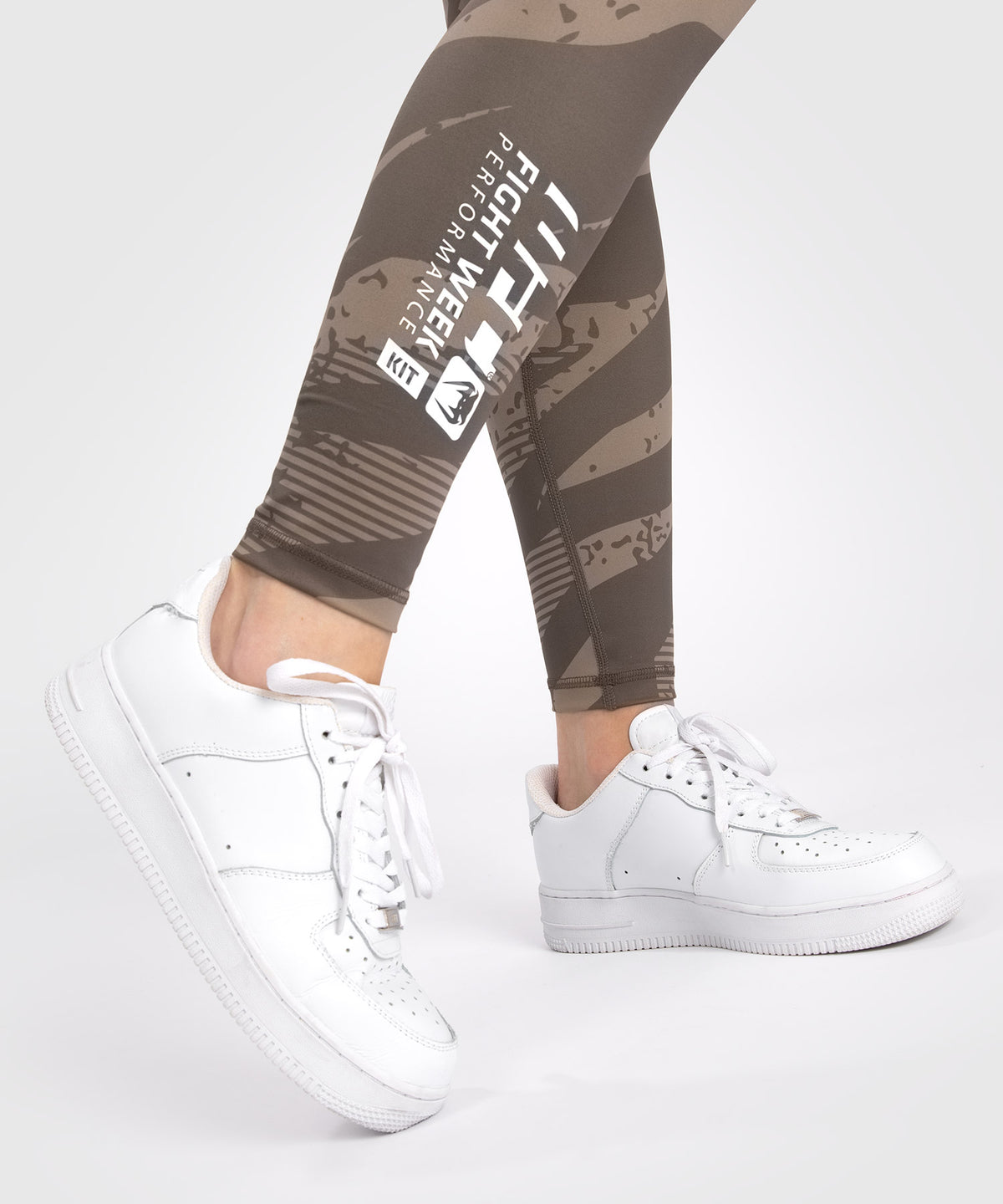 UFC Adrenaline by Venum Fight Week Women’s Performance Tight - Desert Camo