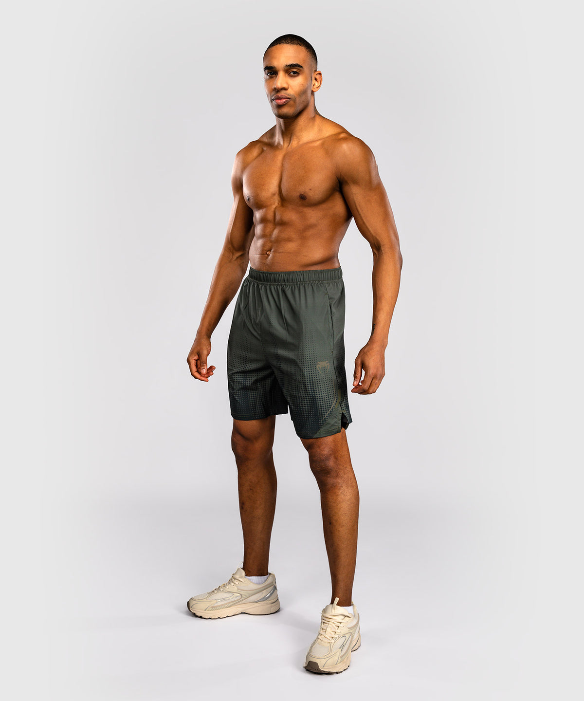 Venum Stealth Training Shorts - Khaki/Dark Green