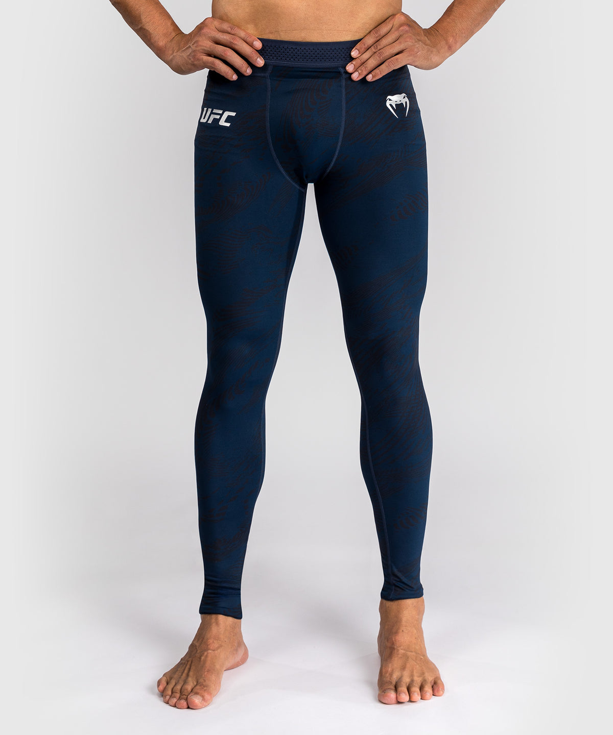 Leggings Performance pour Hommes UFC Fusion by Venum Fight Week - Bleu Océanique