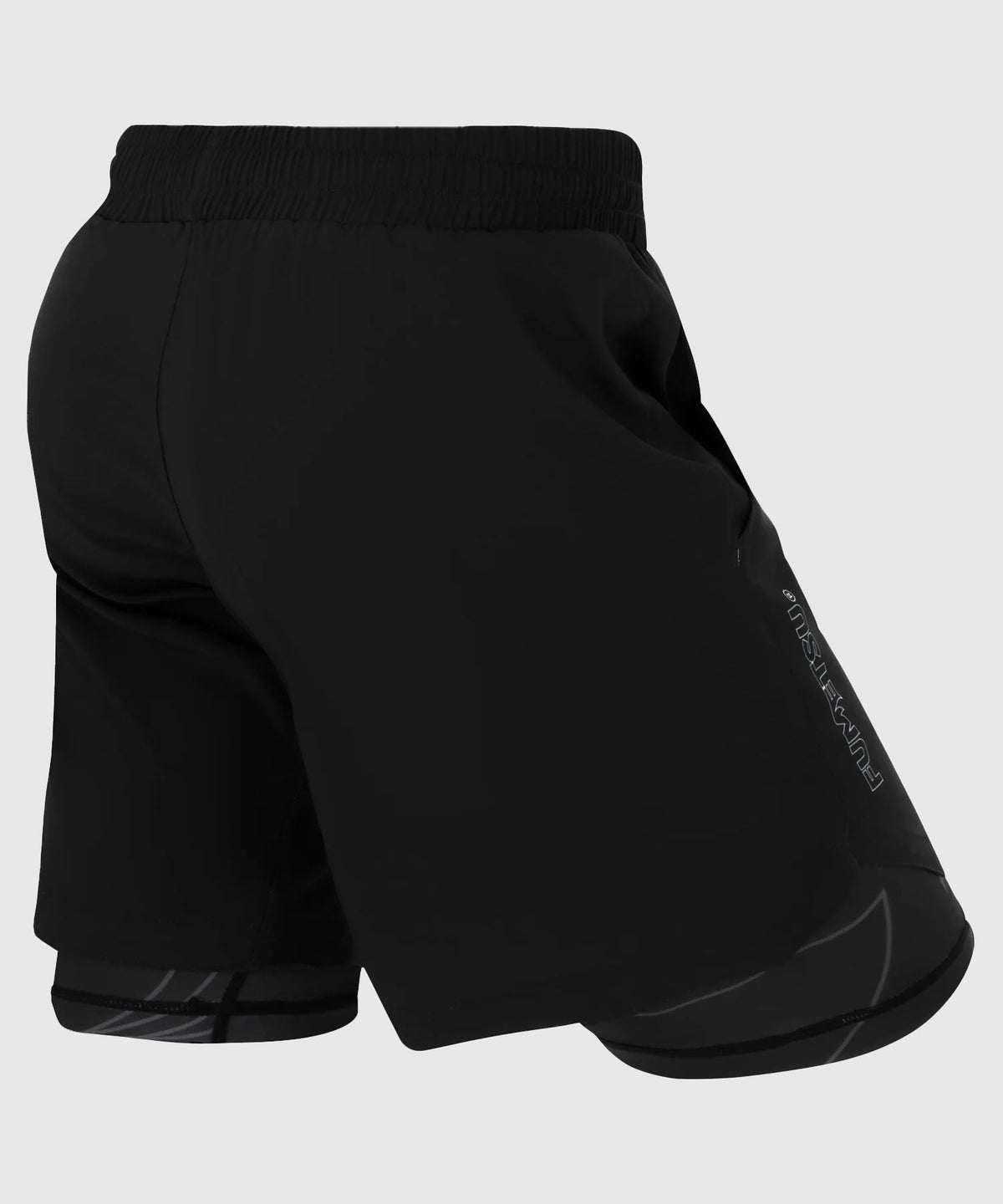 Fumetsu Allenamento Dual Layer Icon Fightshorts - Nero