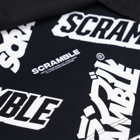 Short de MMA Scramble Dual Layer - Noir