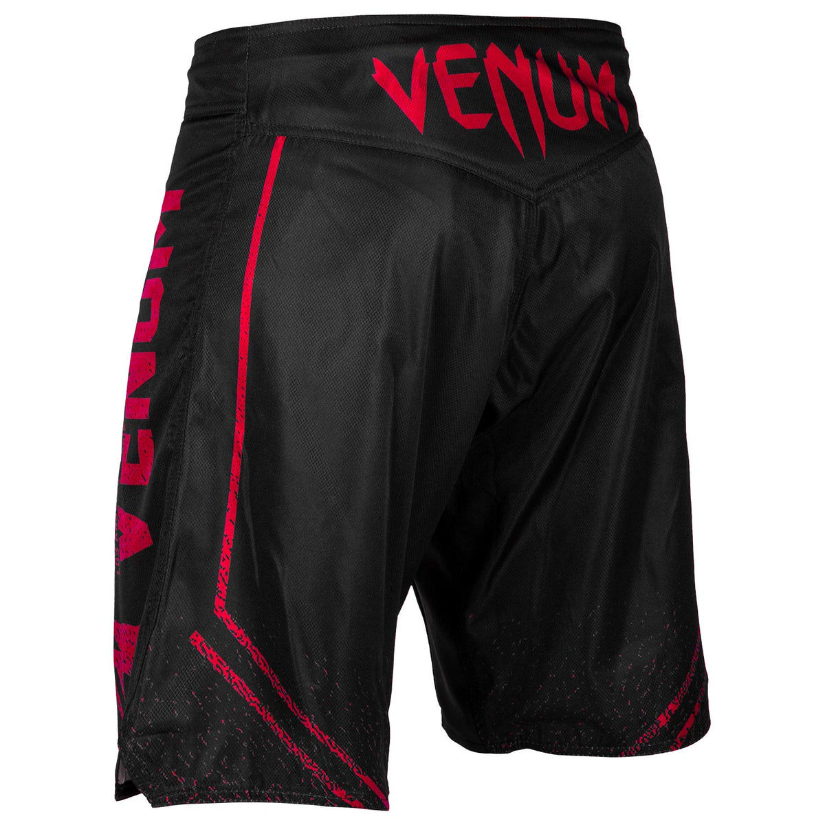Pantaloncini da combattimento Venum Signature - Nero/Rosso