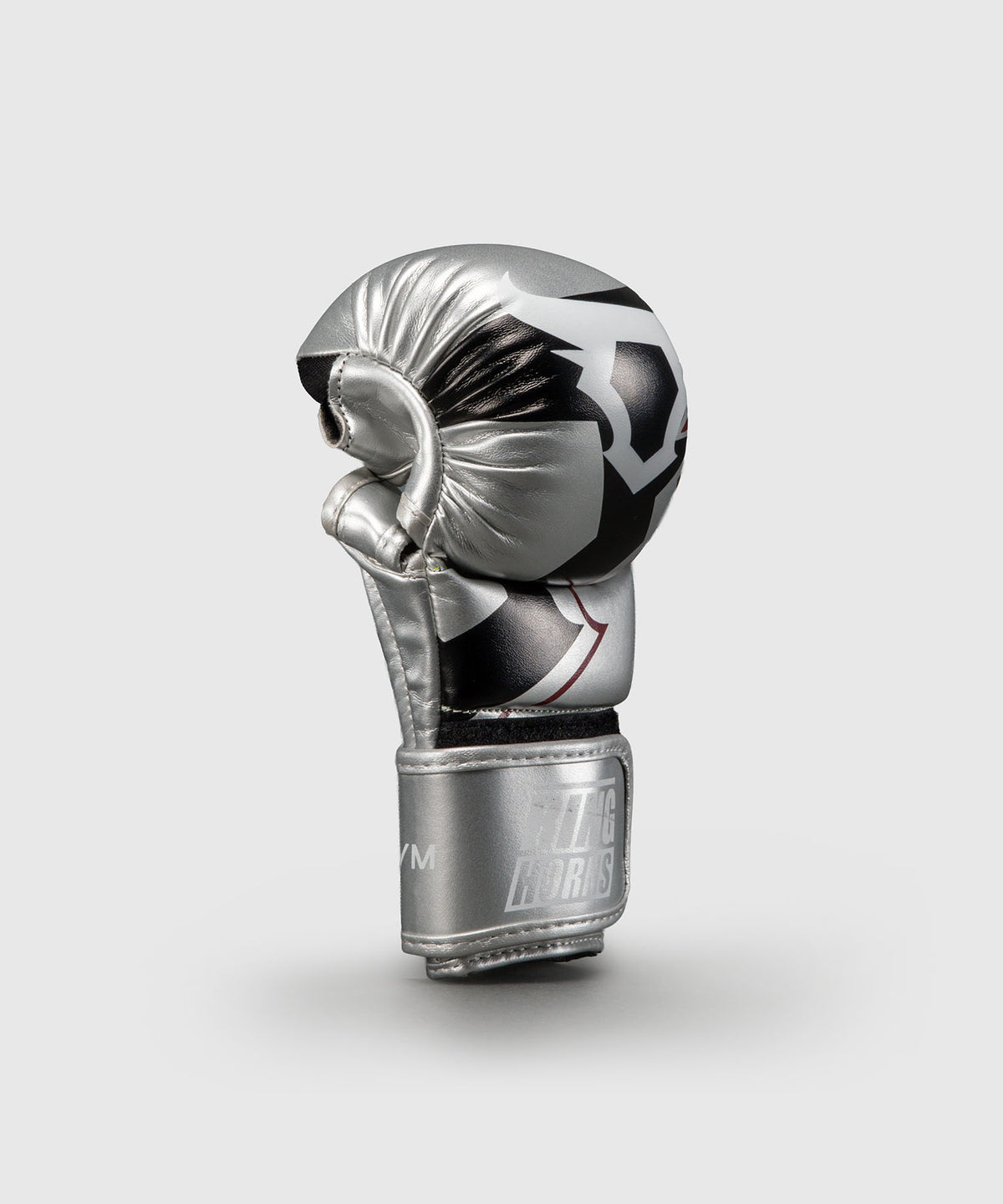 Ringhorns Charger by Venum MMA Sparring Gloves - Silver/Black