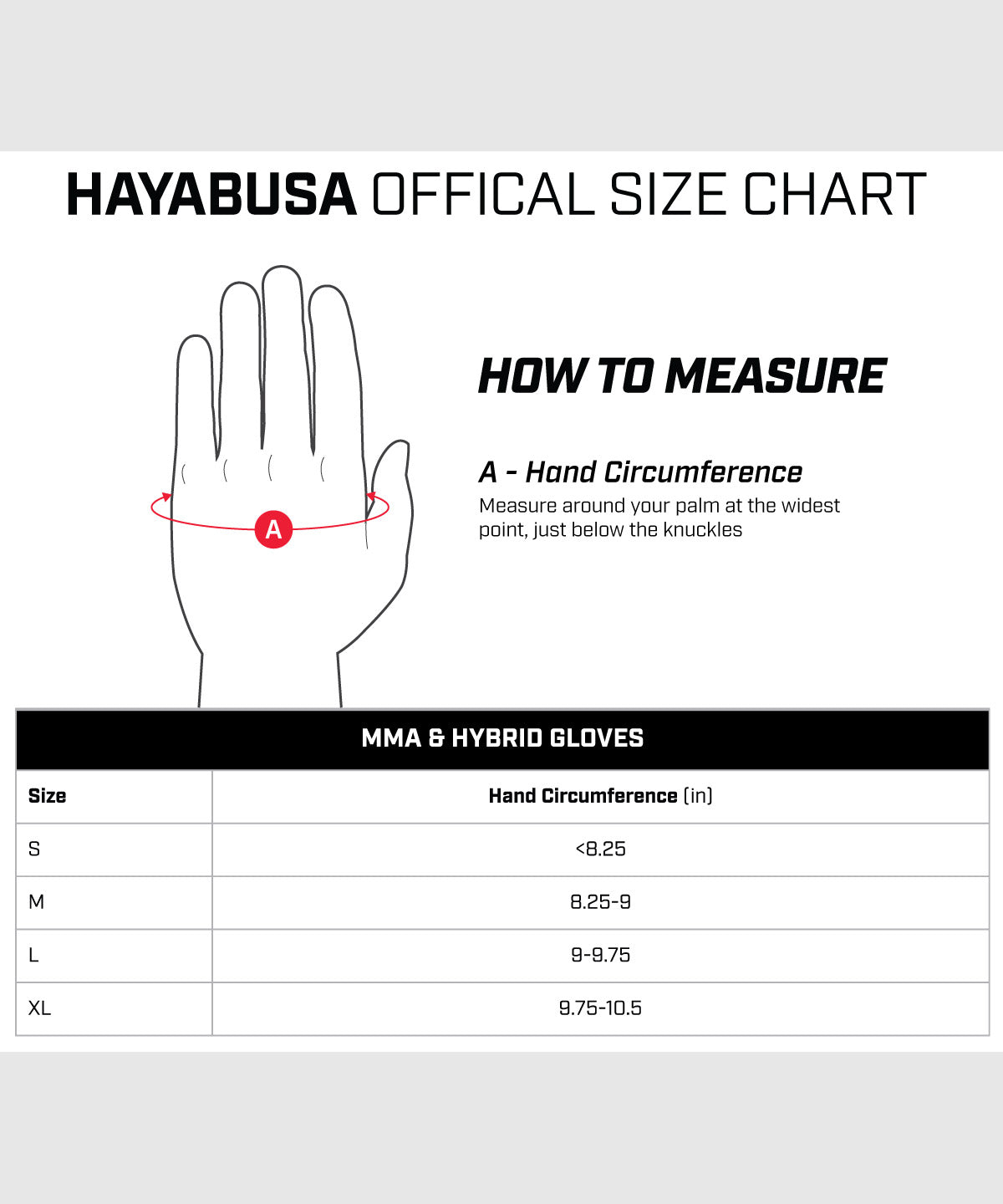 Hayabusa T3 Guantes de MMA - Negro/Rojo