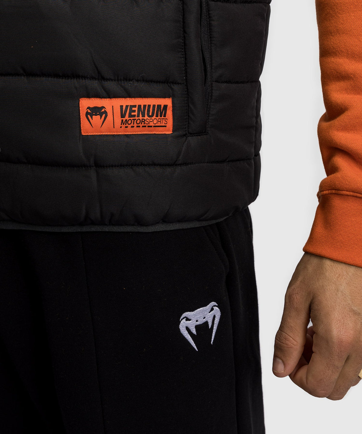 Venum Motorsports Chaqueta Acolchada - Negro Profundo