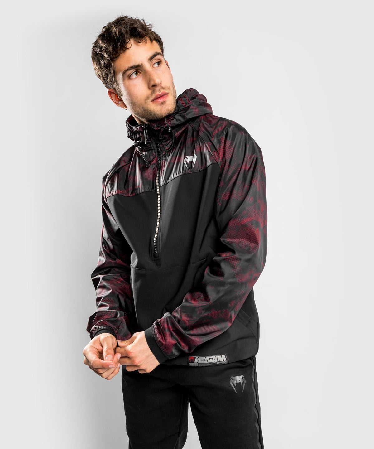 Sweatshirt Venum Laser XT – Noir/Rouge