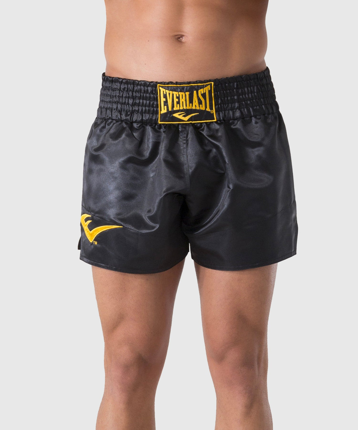 Everlast Pantaloncini da Muay Thai - Nero/Oro