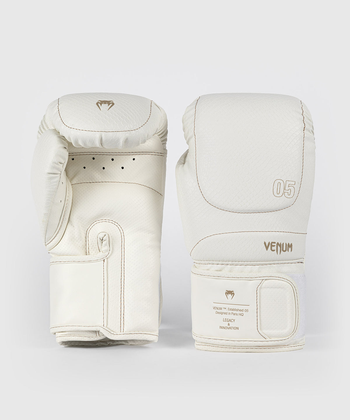 Venum Impact Evo Scales Guanti da boxe – Avorio
