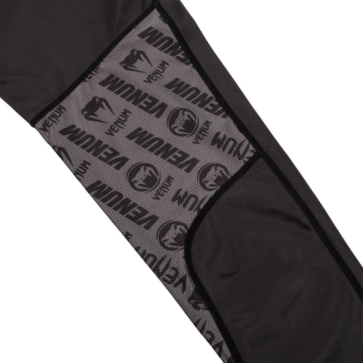 Venum Logos Compression Pants - Black/White