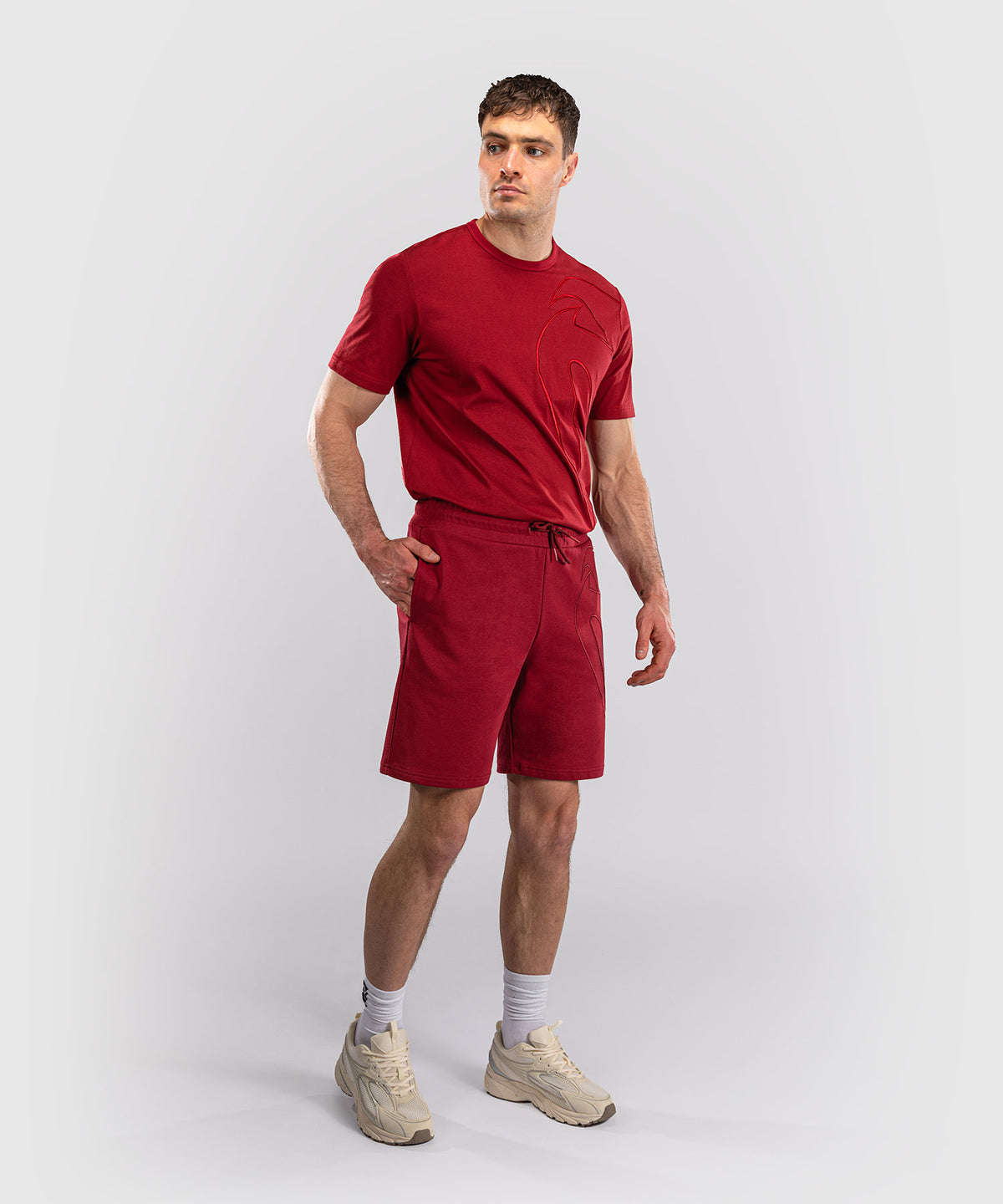 Venum Giant 3D Pantaloncini in Cotone - Rosso