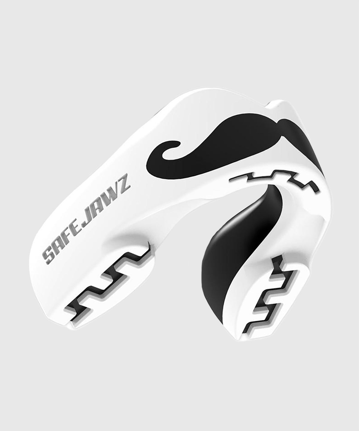 Protector Bucal Safejawz Moustache – Junior – Blanco/Negro