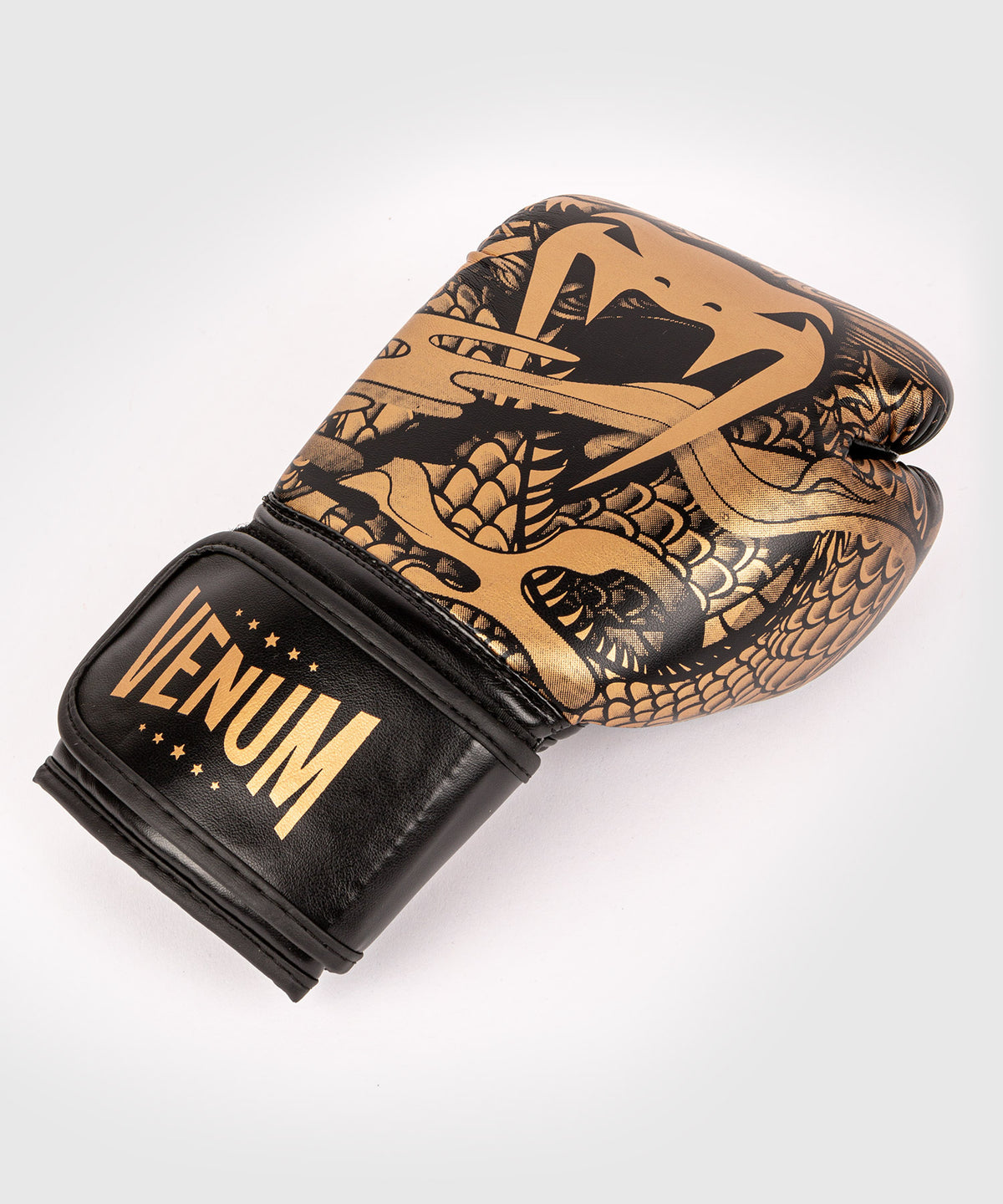 Venum Impact Dragon's Flight Guantes de boxeo para niños - Negro/Bronce