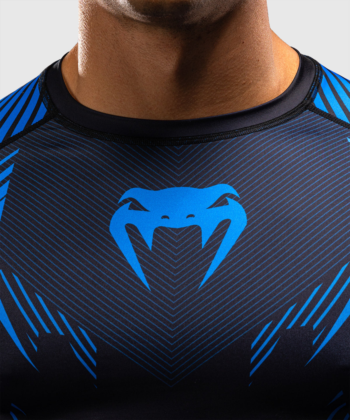 Rashguard à Manches Longues Venum No-Gi 6.0 - Noir/Bleu
