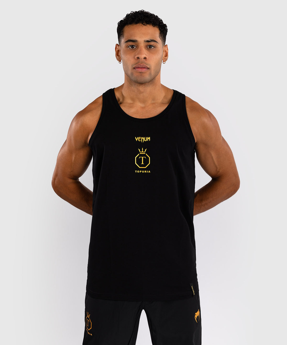 Venum x Topuria Unmatched Edition Tank Top - Schwarz/Gold