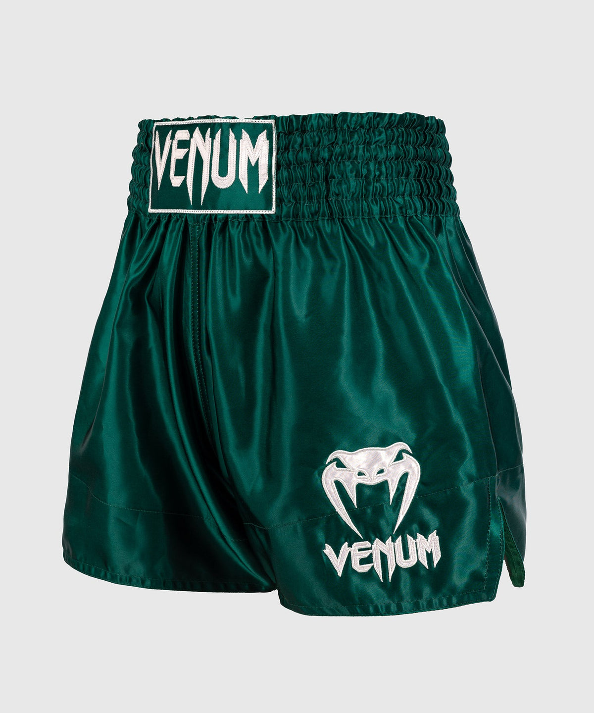 Venum Classic Pantaloncini da Muay Thai - Verde bosco