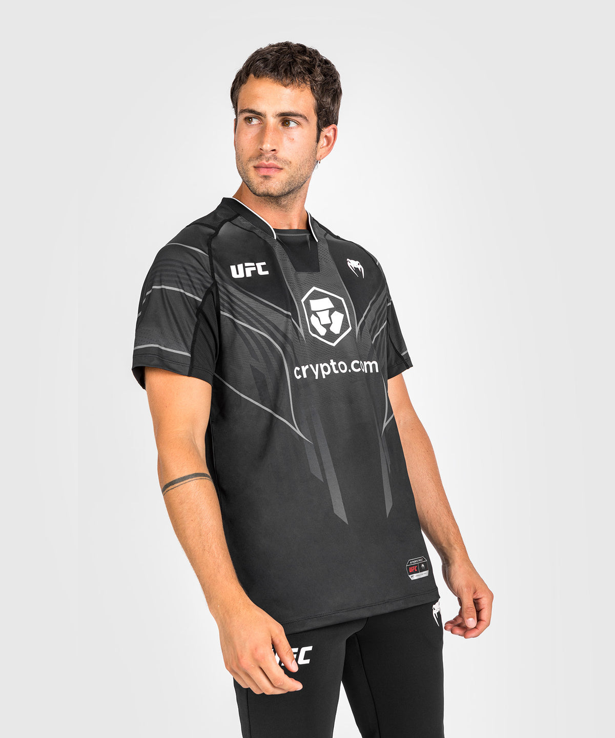 T-Shirt Technique Homme UFC Venum Authentic Fight Night 2.0 - Noir