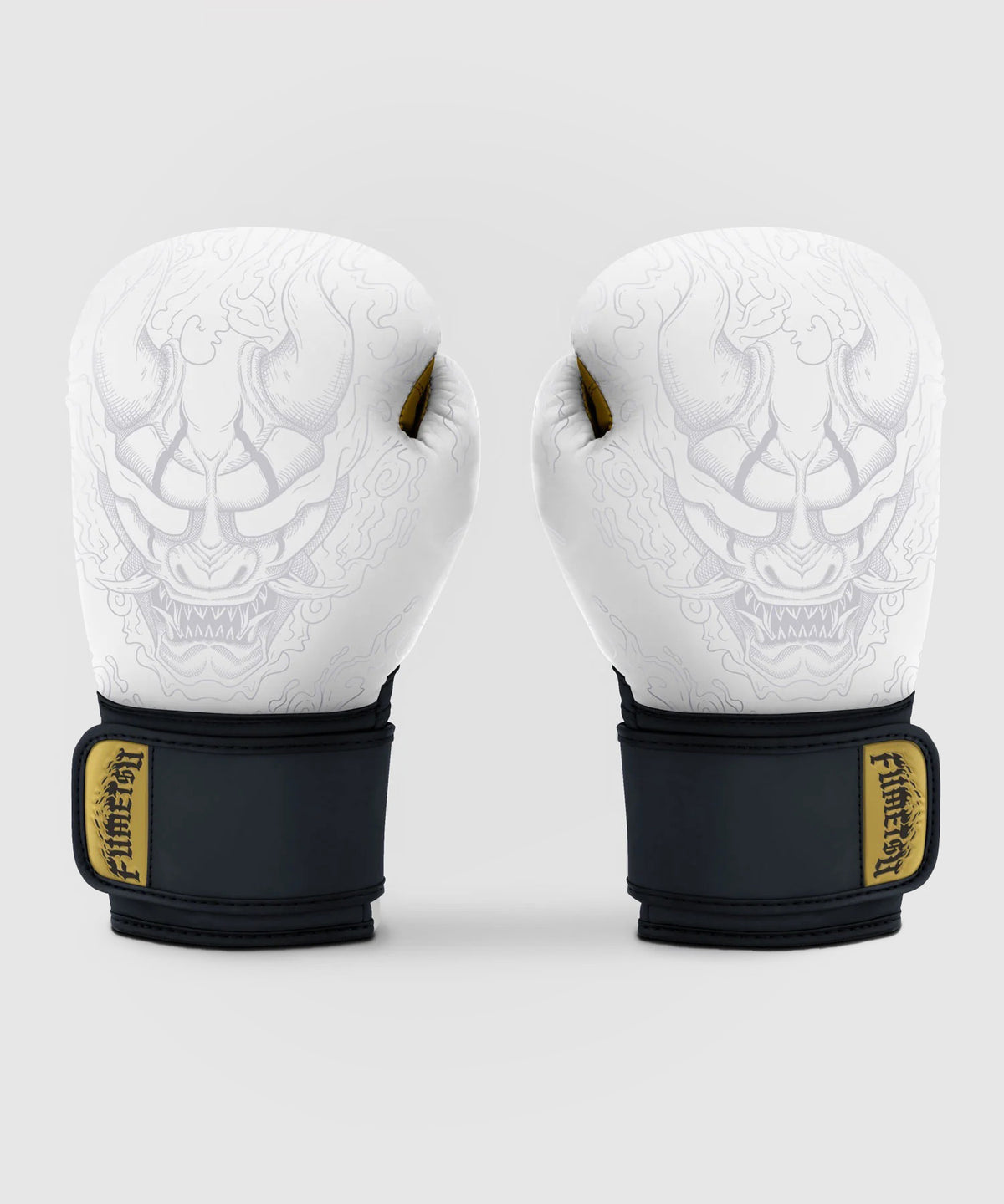 Fumetsu Oni Guantoni da Boxe - Bianco/Nero/Oro